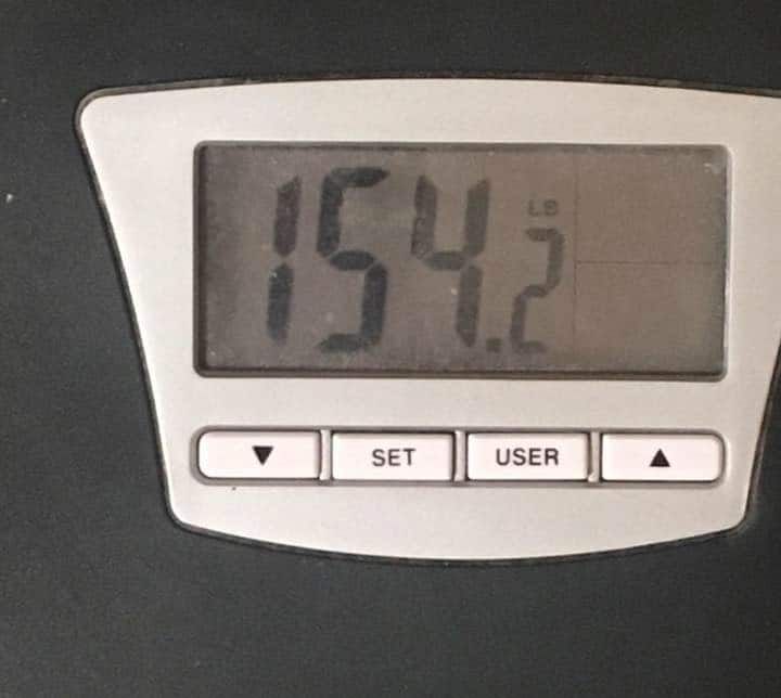 weekly weigh in