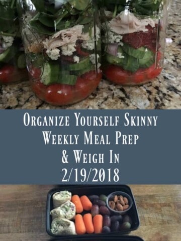 Weekly Meal Prep & Weigh In