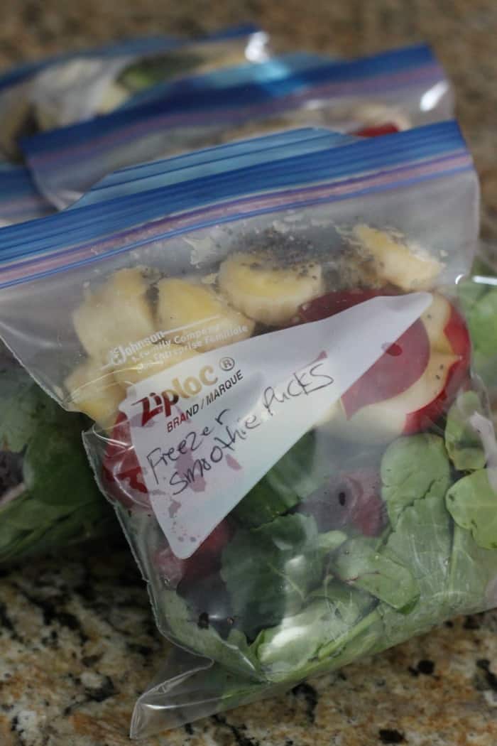 How To Meal Prep Freezer Smoothie Packs