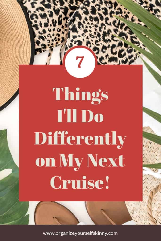 First time cruise tips