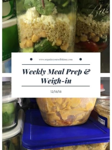 weekly meal plan