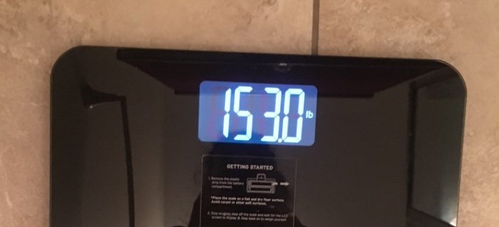 weekly weigh in