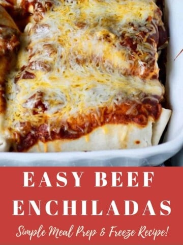 Easy Beef Enchiladas