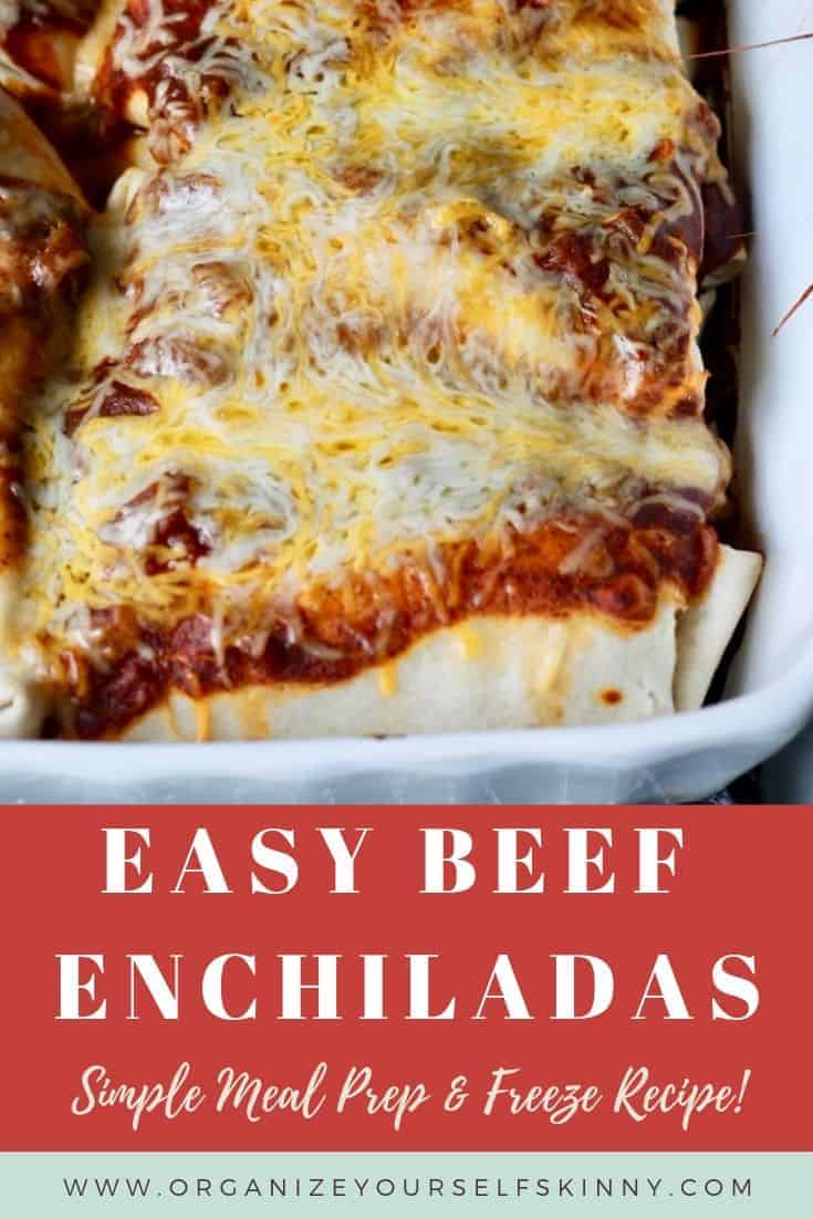 Easy Beef Enchiladas