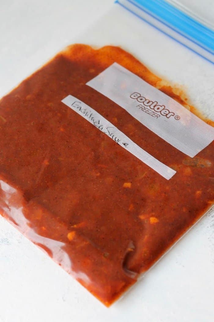 freezer enchilada sauce