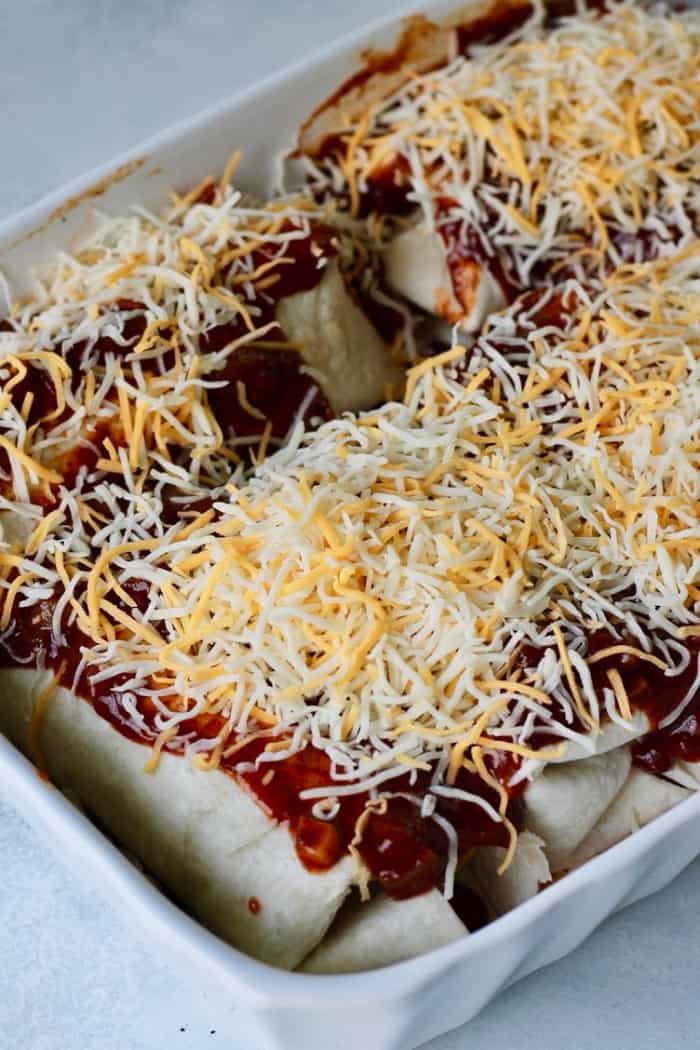 beef enchiladas