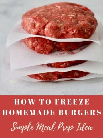 How to Make Homemade Hamburger Patties