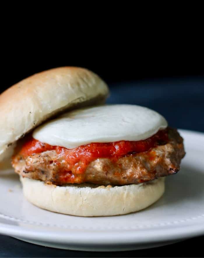 chicken parmesan burgers