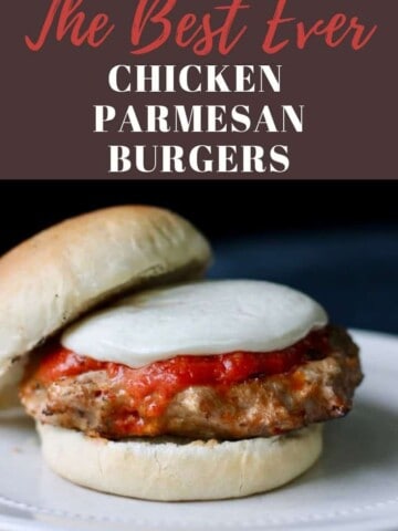 The Best Ever Chicken Parmesan Burger