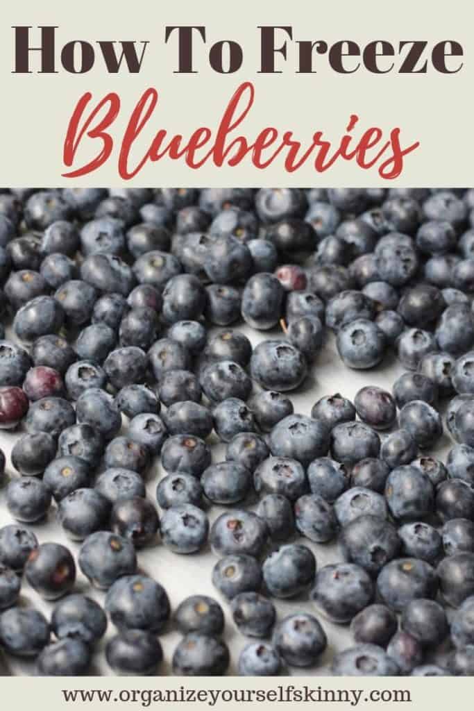 How to Freeze Blueberries