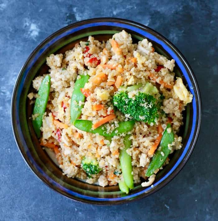 quinoa fried rice