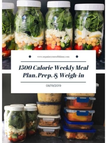 Weekly family friendly make-ahead meal plan