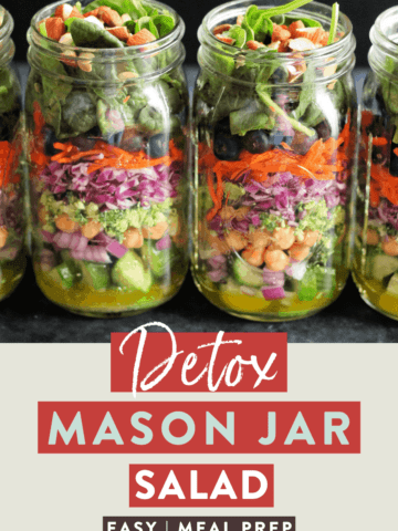 detox salad in a jar recipe