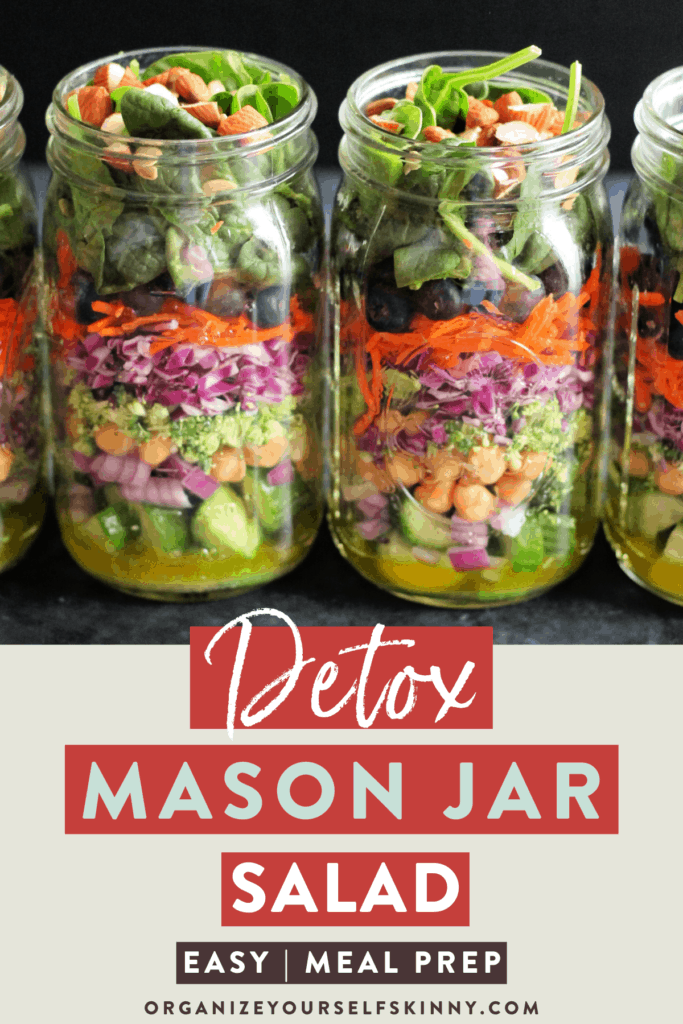 detox salad in a jar recipe