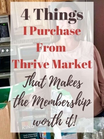 4 Thrive Market Items I Purchase. Thrive Market review.