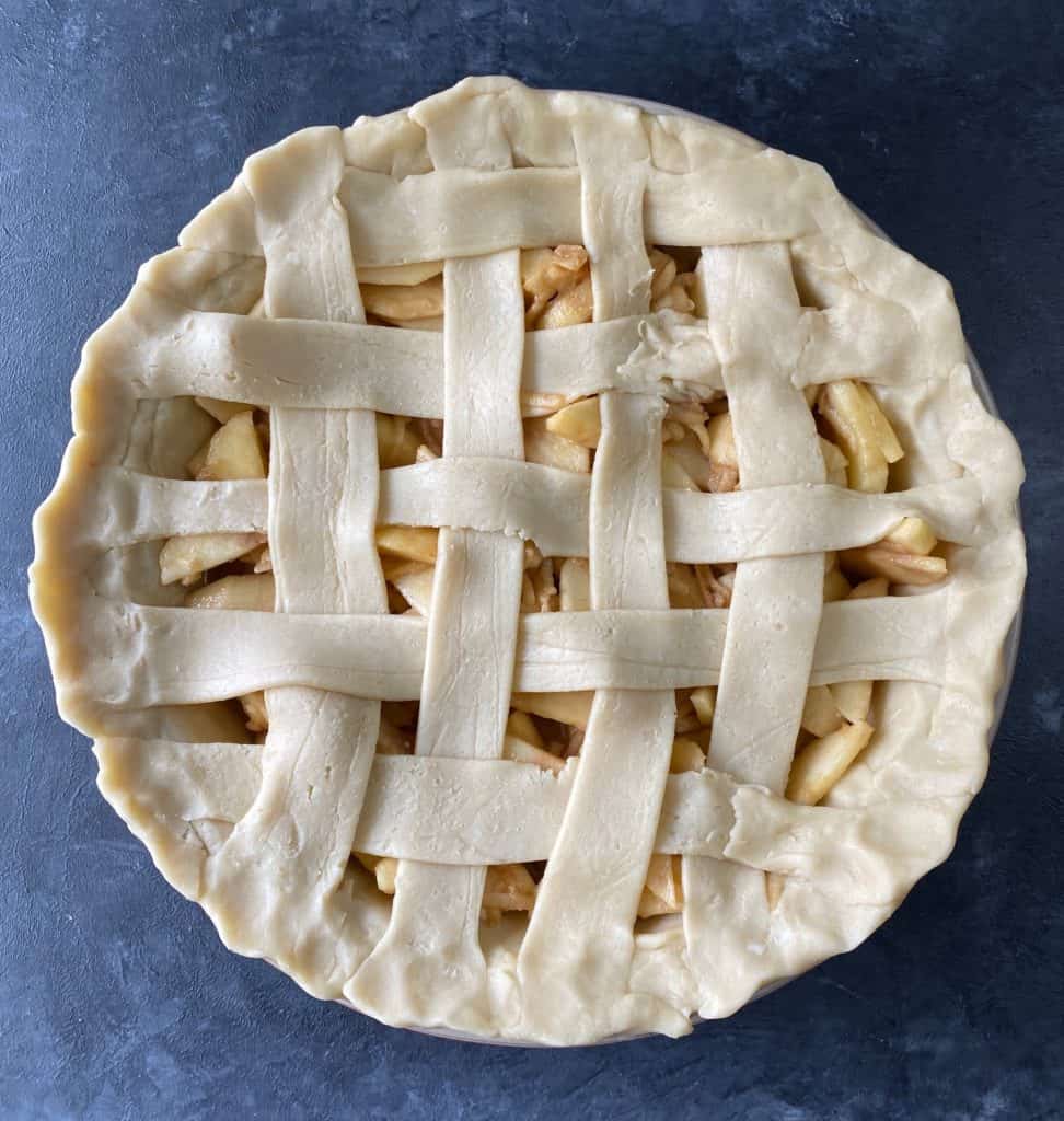 healthy apple pie