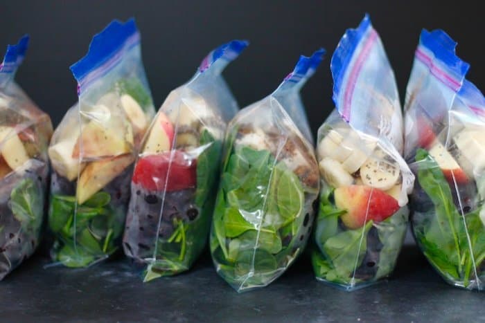 Smoothie freezer packs