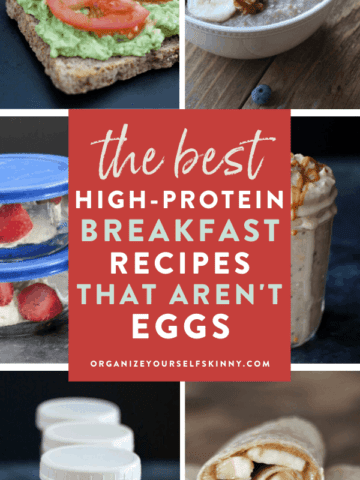 How to Prep a high protein breakfast without eggs