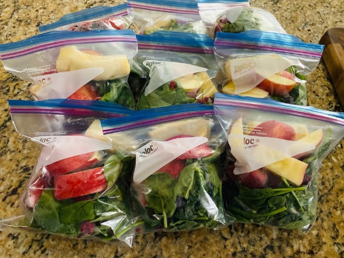 meal plan freezer smoothie kits