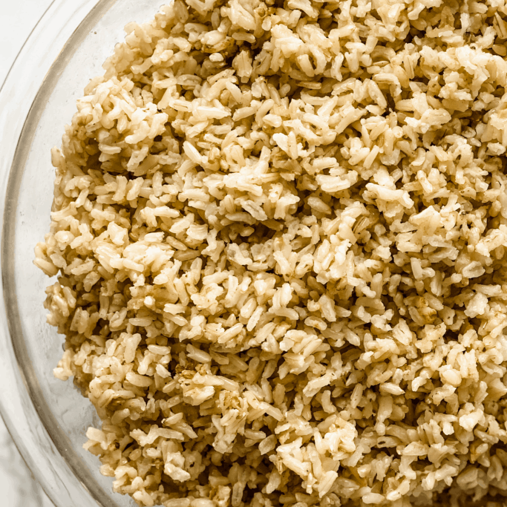 how to cook brown rice in a rice cooker and use it alongside other meatloaf sides