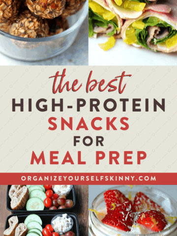 The best high-protein snacks for meal prep