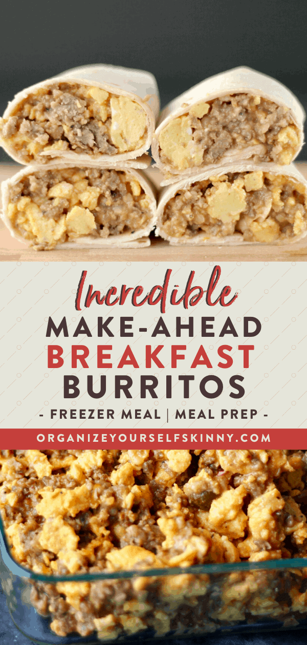 make-ahead breakfast burritos