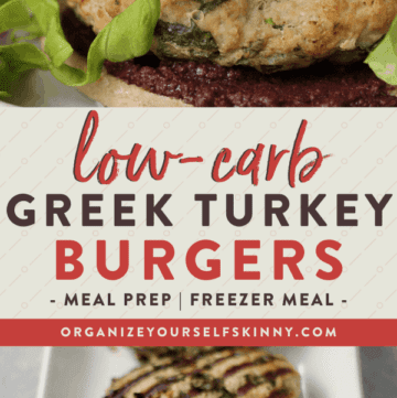 greek turkey burger
