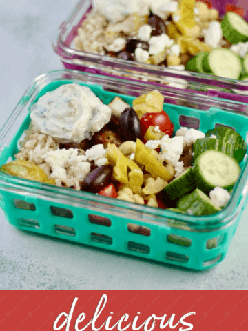 The Best Healthy Lunch Meal Prep Ideas - Organize Yourself Skinny