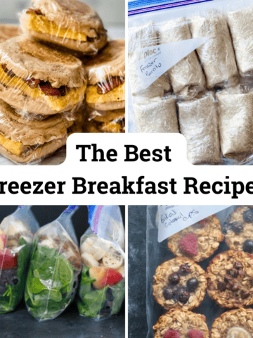 breakfast freezer meals