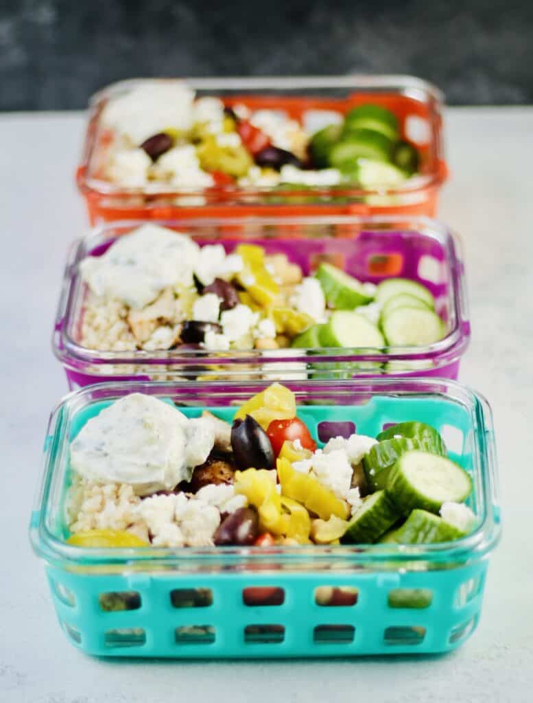 How to Prepare Meal Prep Bowls - Organize Yourself Skinny