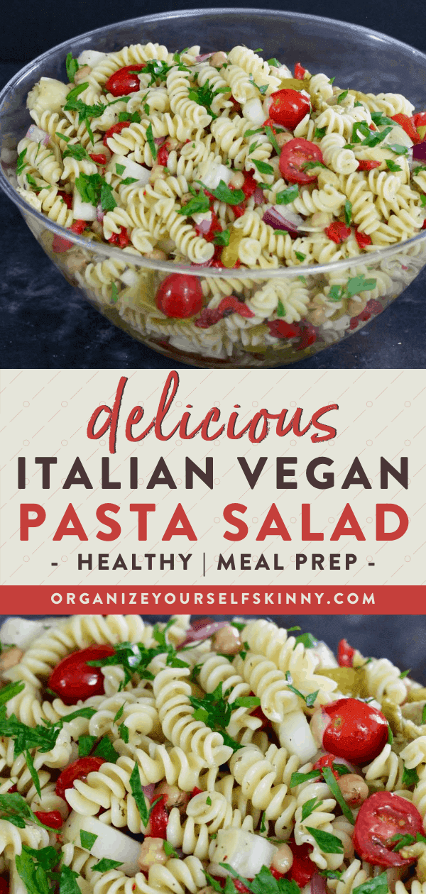 Italian Vegan Pasta Salad