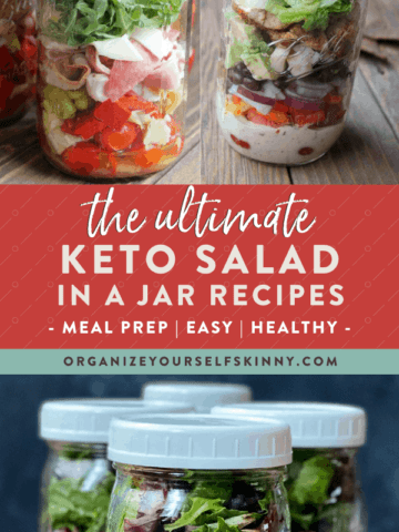 Keto Salad in a Jar Recipes