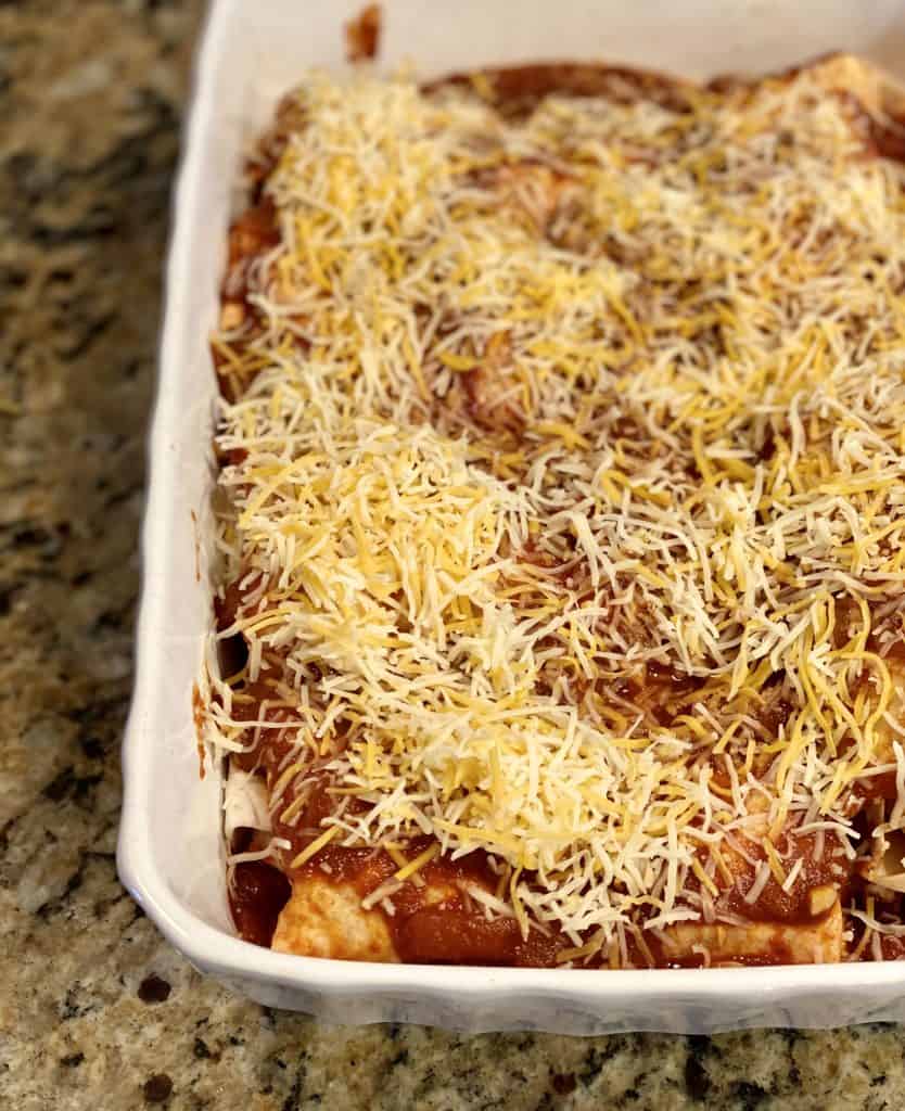 enchiladas made ahead of time