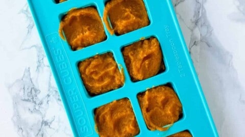 super cubes with pumpkin puree