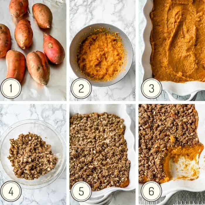 how to make healthy sweet potato casserole instructions