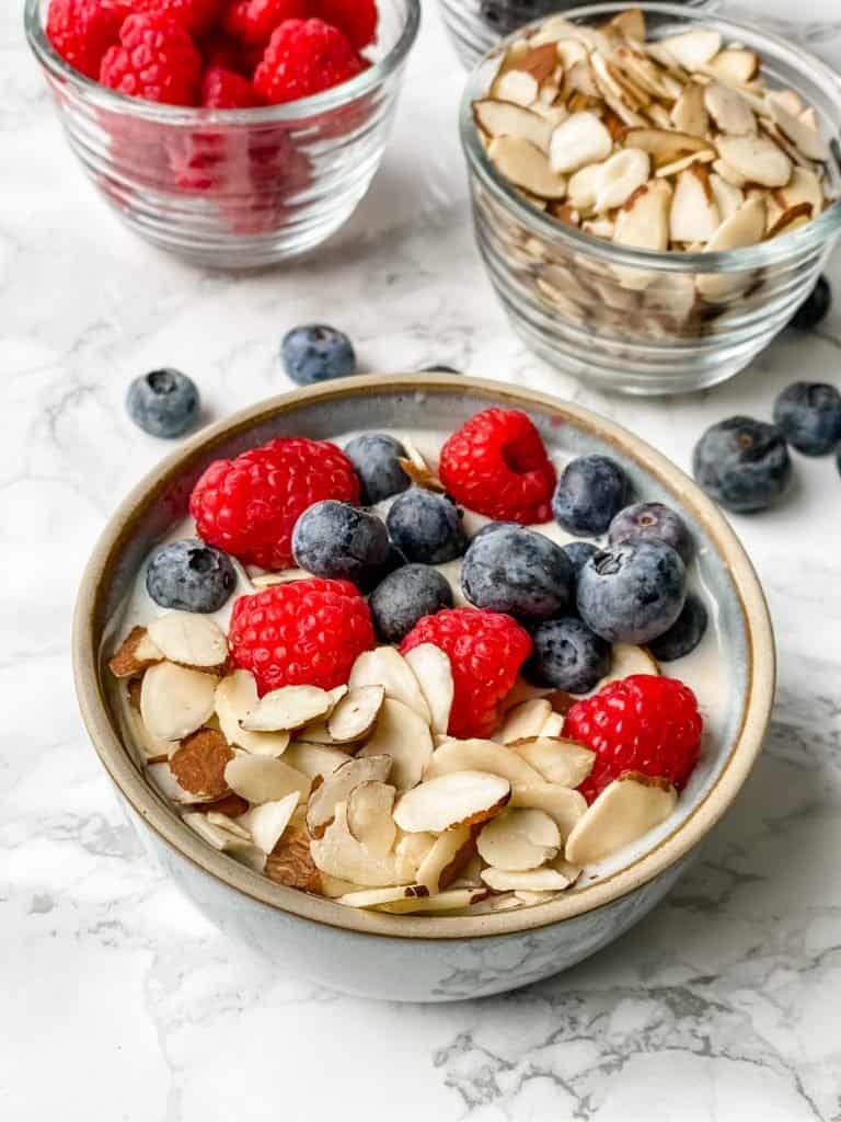 avena de vainilla para la noche