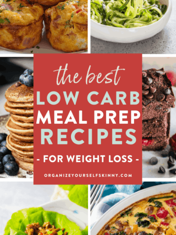 low carb meal prep
