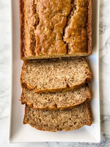 healthy banana bread