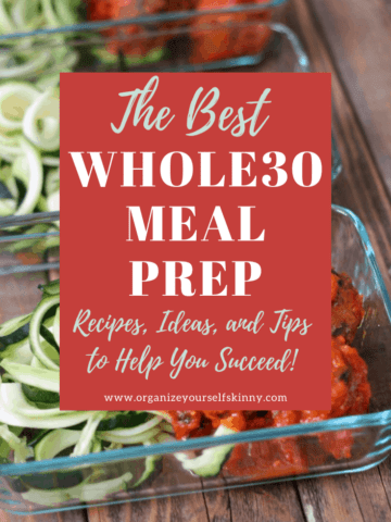 Whole30 meal prep recipes ideas and tips