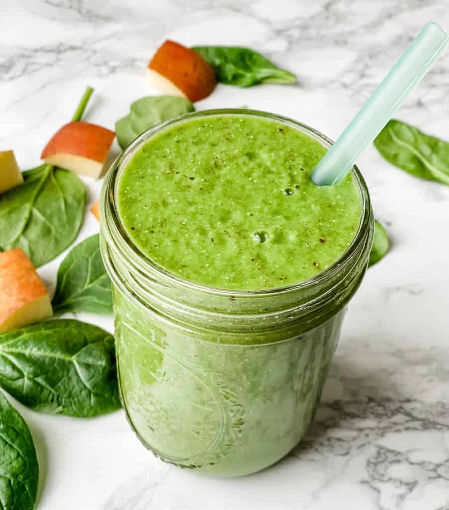 Spinach smoothie recipe. 