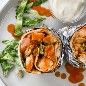 Buffalo chicken wrap recipe