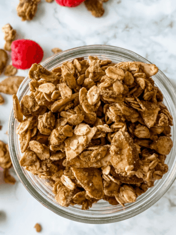 almond butter granola