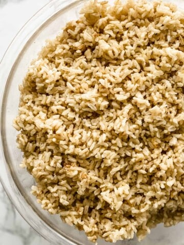 how to make brown rice in a rice cooker