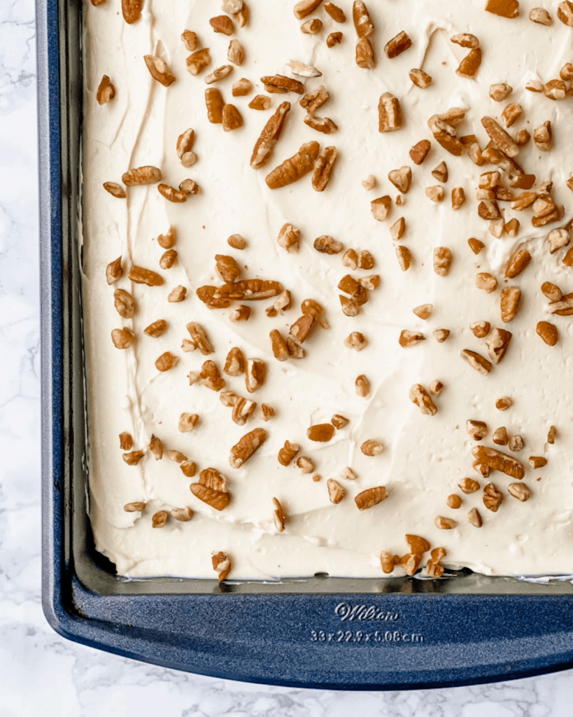 sheet pan carrot cake