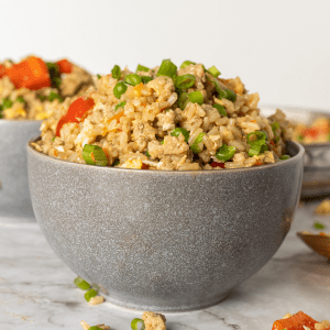 healthy turkey fried rice recipe