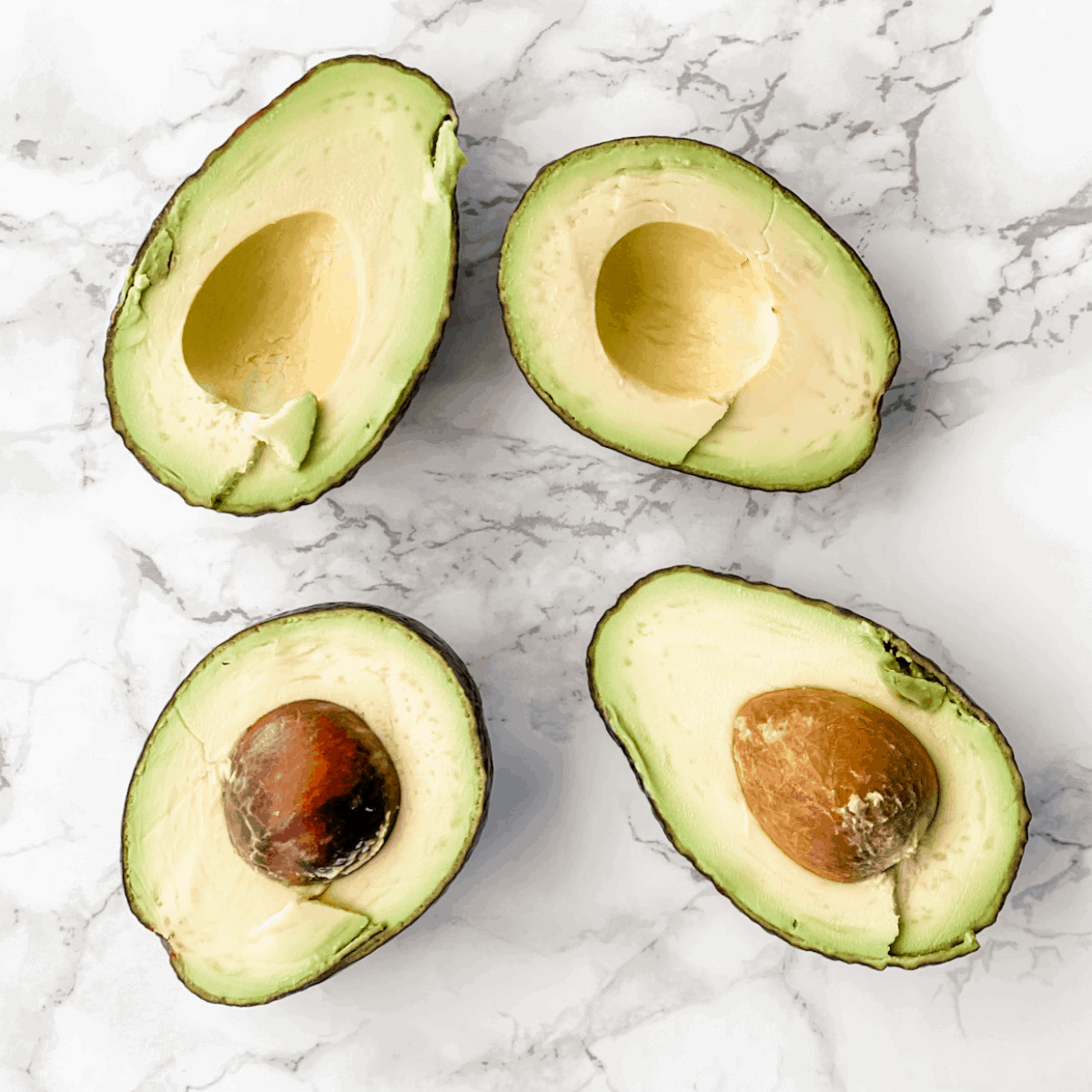 how to freeze avocados. For avocados halves.