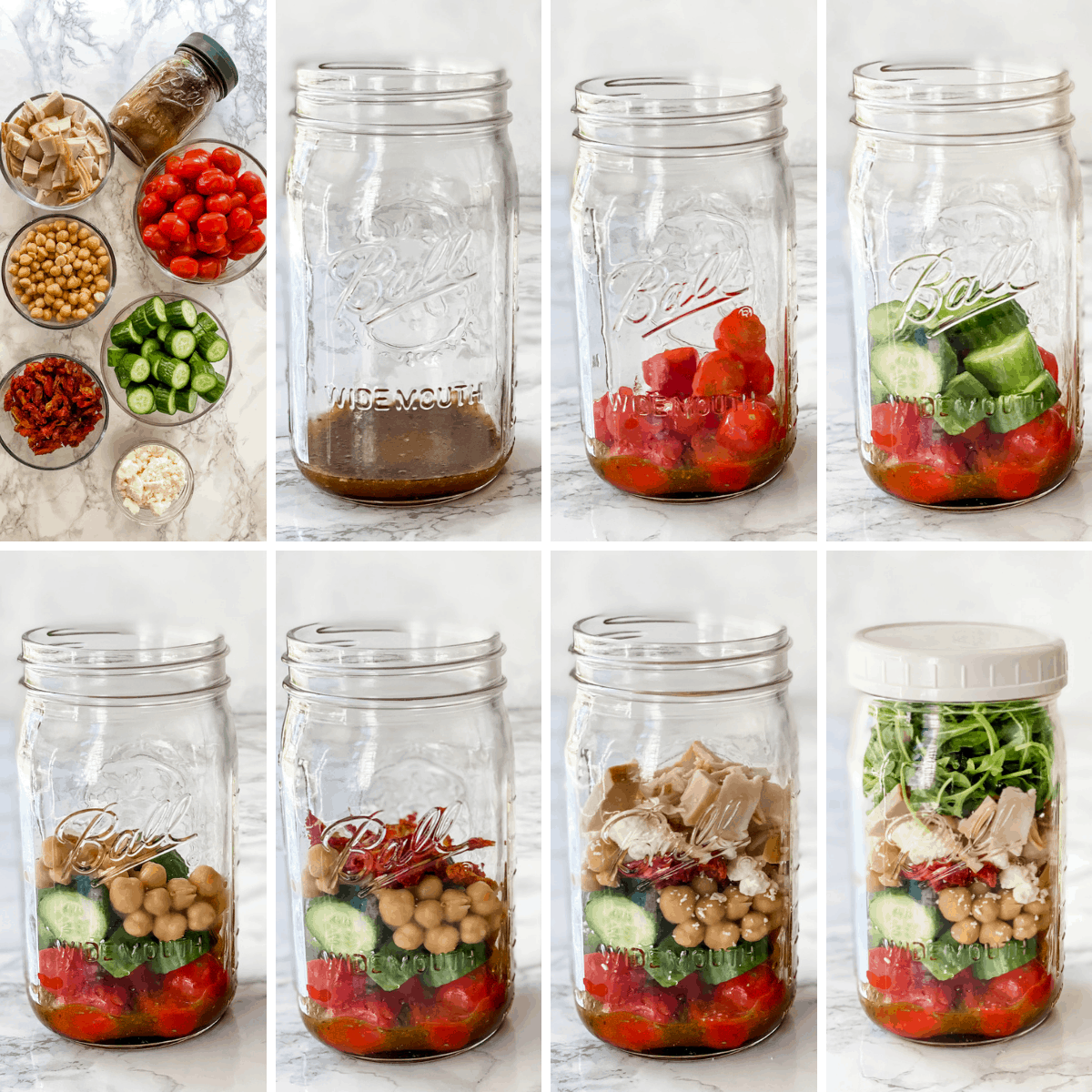 How to Make a Mason Jar Salad - California Grown