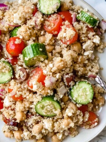 Greek quinoa salad