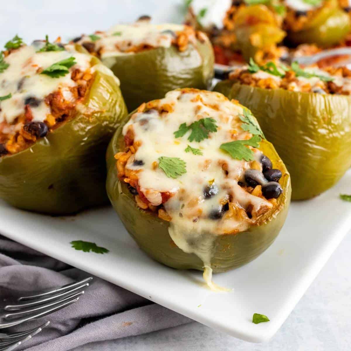 taco stuffed peppers