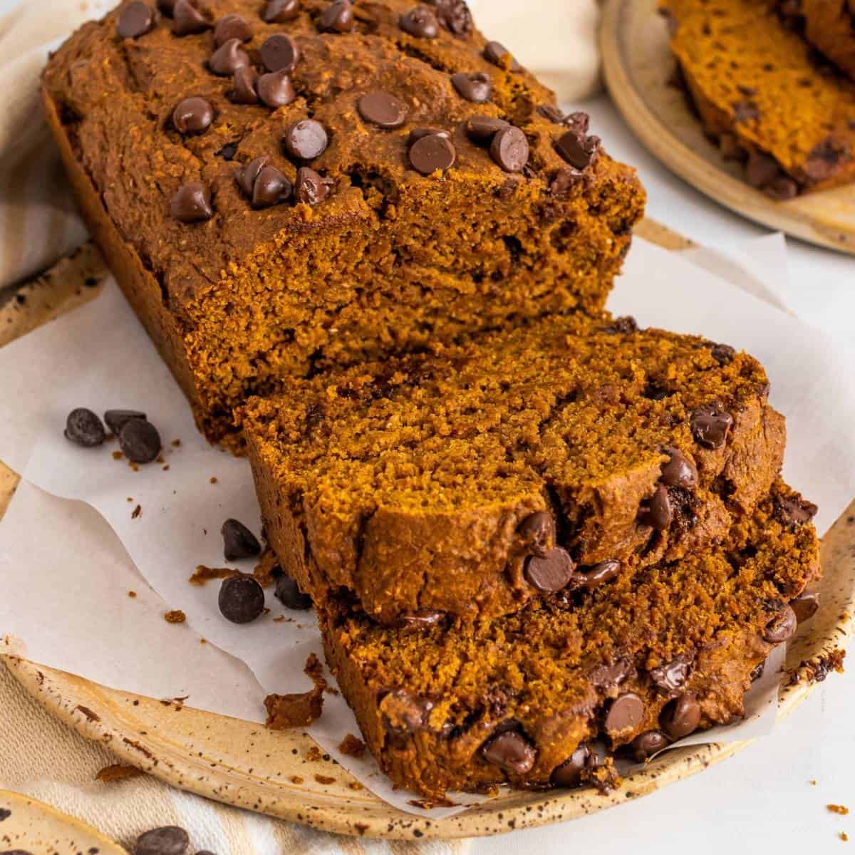 healthy pumpkin bread